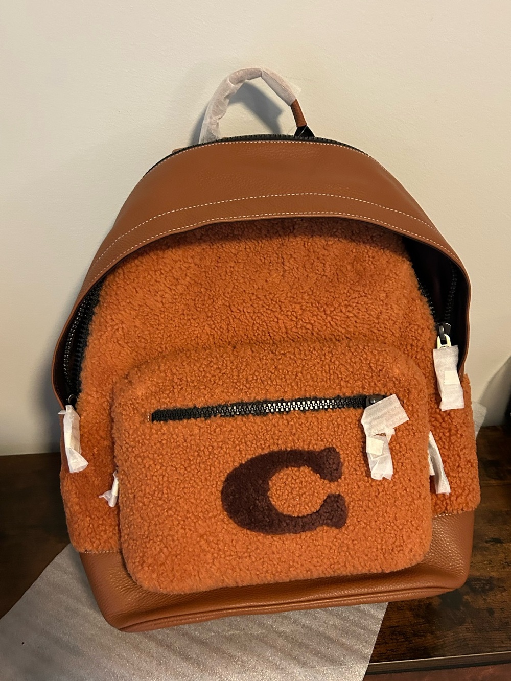 Coach WEST BACKPACK WITH COACH MOTIF